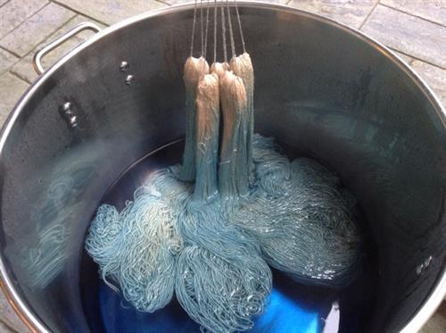 One of Our Dye Pots