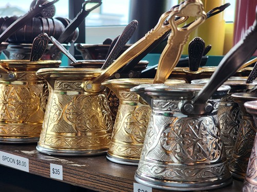 Turkish Cezve, coffee pots, to take the Turkish coffee experience home with you!