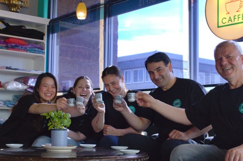 Come on by the Corner Caffe, we are happy to serve you!