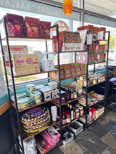 Select Turkish imports available, including TeaStir teas, oils, Turkish delights, and more!