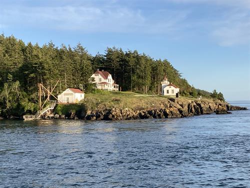 Burrows Island Lighthouse Under Restoration