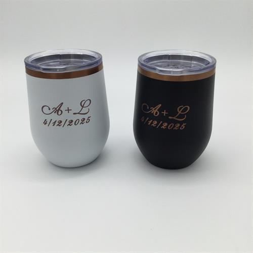 Engraved drinkware
