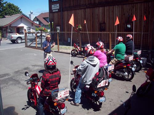 Moped orinetation and safety training
