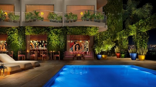 Pool deck