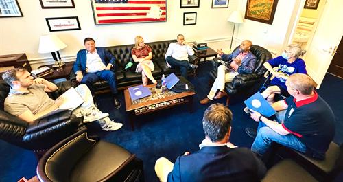 Washington DC: Speaking about Safe Kratom & Dangerous 7oh products with the law makers