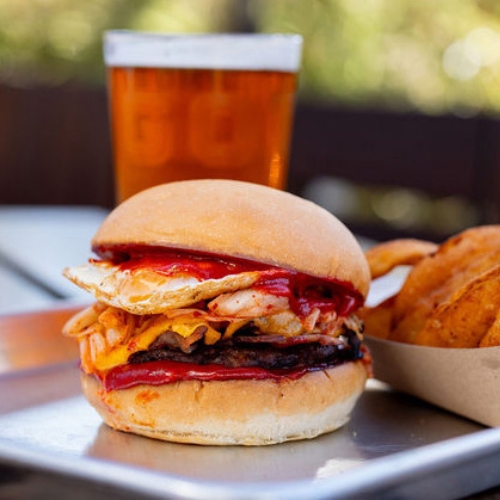 Gott's Kimchi Burger