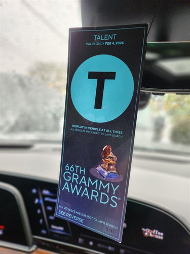 Talent transportation, Awards Shows