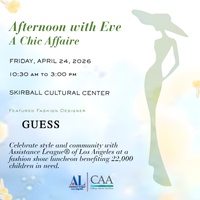 Afternoon with Eve: A Chic Affaire