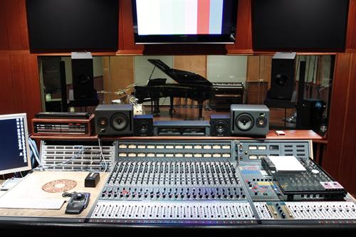 Studio A Control Room _ Console 