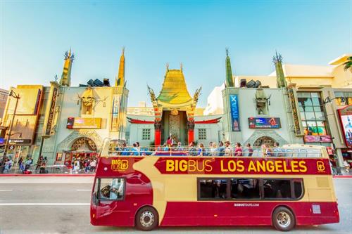 Big Bus Tours  Chinese Theatre in Hollywood