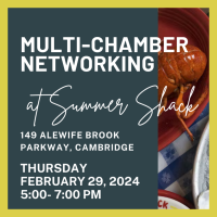 Multi-Chamber Networking Event at Summer Shack - Cambridge