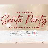 Annual Santa Party at Grand View Farm