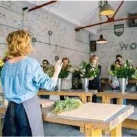 Boxwood Tree Making Class with A Whole Bunch Flower Market