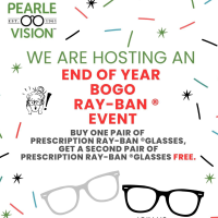 Buy One Get One Free Ray Bans at Pearle Vision Burlington