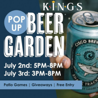 Kings Burlington Pop Up Beer Garden - Cisco Brewers