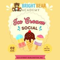 Bright Bear Academy Ice Cream Social