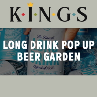Kings Burlington Pop Up Beer Garden - Long Drink