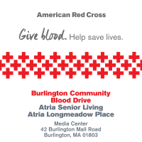 Burlington Community Blood Drive with Atria Senior Living