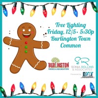 Burlington Holiday Tree Lighting at the Town Common