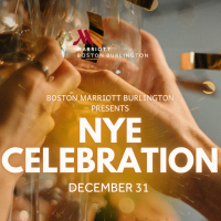 New Years Eve Celebration at Boston Marriott Burlington