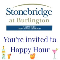 Join Stonebridge for our Happy Hour!