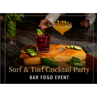 Surf & Turf Cocktail Party at Fogo de Chao