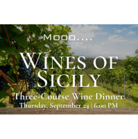 Three Course Wines of Sicily Dinner at Mooo....Burlington