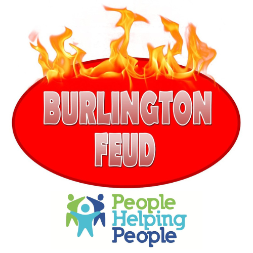 Join People Helping People for an entertaining evening with "Burlington Feud"