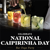 Celebrate National Caipirinha Day at Fogo de Chão