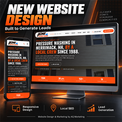 ACME Pressure Washing Website & SEO Program