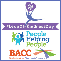 BACC Leap of Kindness Day Food Drive Generates Nearly 1,000 LBs of Food for People Helping People