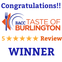 Winner of Taste of Burlington 5-Star Review Contest Announced