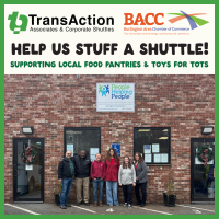 The First Annual “Stuff a Shuttle” Drive with TransAction Associates Yields Success