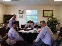 A rare day at NTS - 4 lavendar shirts!