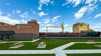 St Lawrence Seaway Visitor Center at Eisenhower Lock