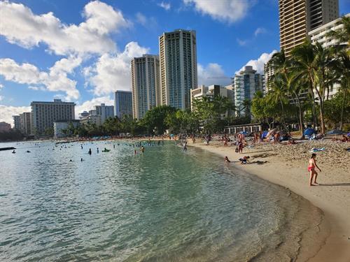 Waikiki Beach, Oahu, Hawaii