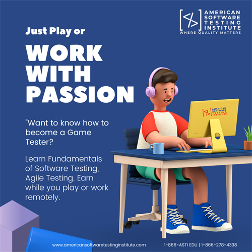 Just Play or Work With Pasion. Want to know how to become a Game Tester? Playing games while earning?