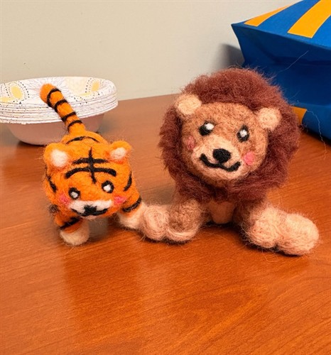 Lion and Tiger