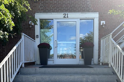 Office Entrance at 21 Court St, Canton