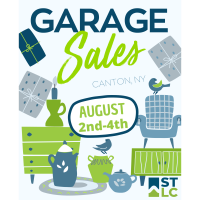 Canton Community-Wide Garage Sales to be Held August 2nd - 4th