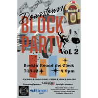 Downtown Block Party - Vol 2 - Car Show, Touch-A-Truck, Sock Hop, Live Music