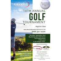 10th Annual Chamber of Commerce Golf Tournament