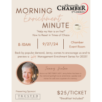 2024 Morning Enrichment Minute with Jenny Nolen