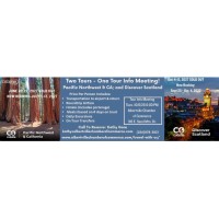 2 Tours - 1 Tour Information Meeting Pacific Northwest & CA & Discover Scotland