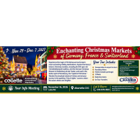TOUR INFO MTG - 2027 Enchanting Christmas Markets of Germany, France, & Swtizerland