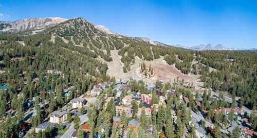 Slopeside. You can't get closer to Mammoth Lakes adventure.