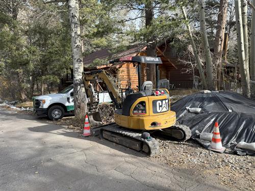 Current culvert replacement project in June Lake, CA