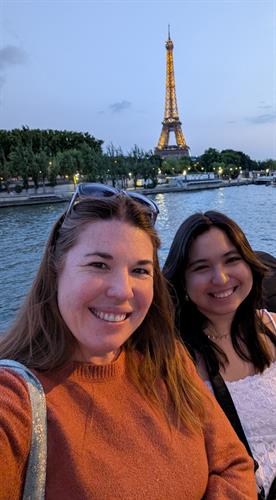 Evening in Paris on the Seine with my daughter, one of my favorite travel memories.
