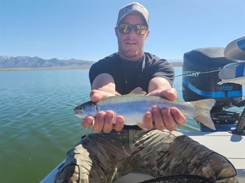 Taking veterans fishing is important to the Foundation