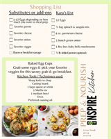 InSpire Fitness Prep & Nourish : Live Food Prep Night
